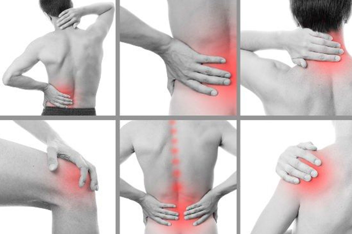 Physiotherapy session to relieve chronic pain without surgery