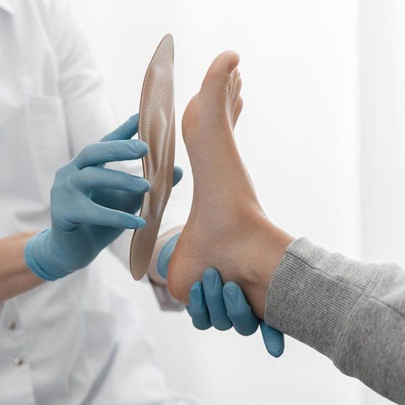 Pain relief orthopedic footwear by Archcare providing foot support and comfort