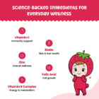 KiDZ Multivitamin Gummies Aalayam ingredients and nutrition facts